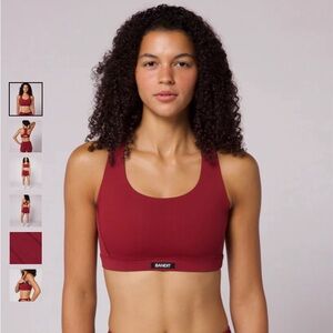 Bandit Running Gridlock Scoop Neck Run Bra S